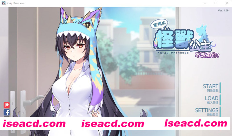 [PC游戏][怠惰的怪兽公主不想工作 KaijuPrincess Ver1.09 STEAM官中步兵版][日式SLG/养成互动/2.17G]