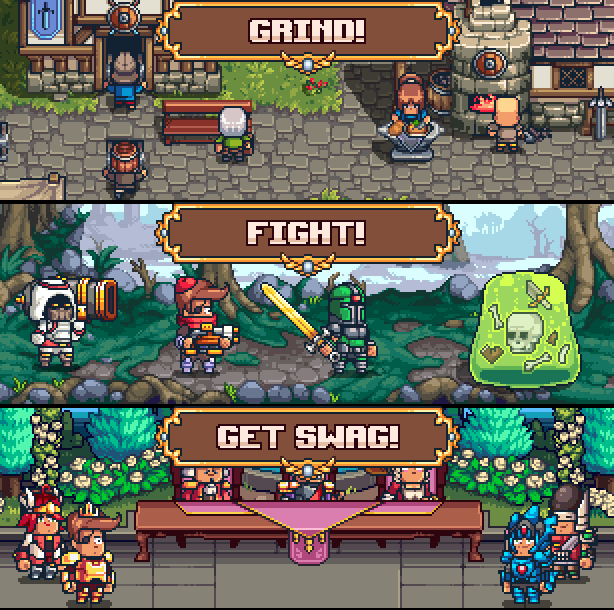 【欧美RPG/中文/像素风】赃物与巫术 V1.54  官方中文硬盘版【300M】