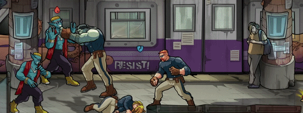 【横版ACT/中文/街机】混乱斗士/混乱的斗士/骚乱格斗/Mayhem Brawler v2.3.1 官方中文【1.3G/新作】