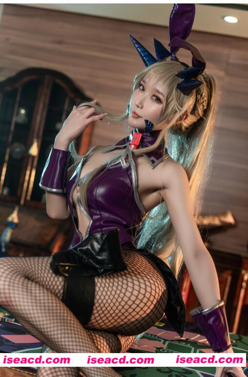 【cosplay】阿包也是兔娘-黑枪呆兔女郎cos [25P]【700M】