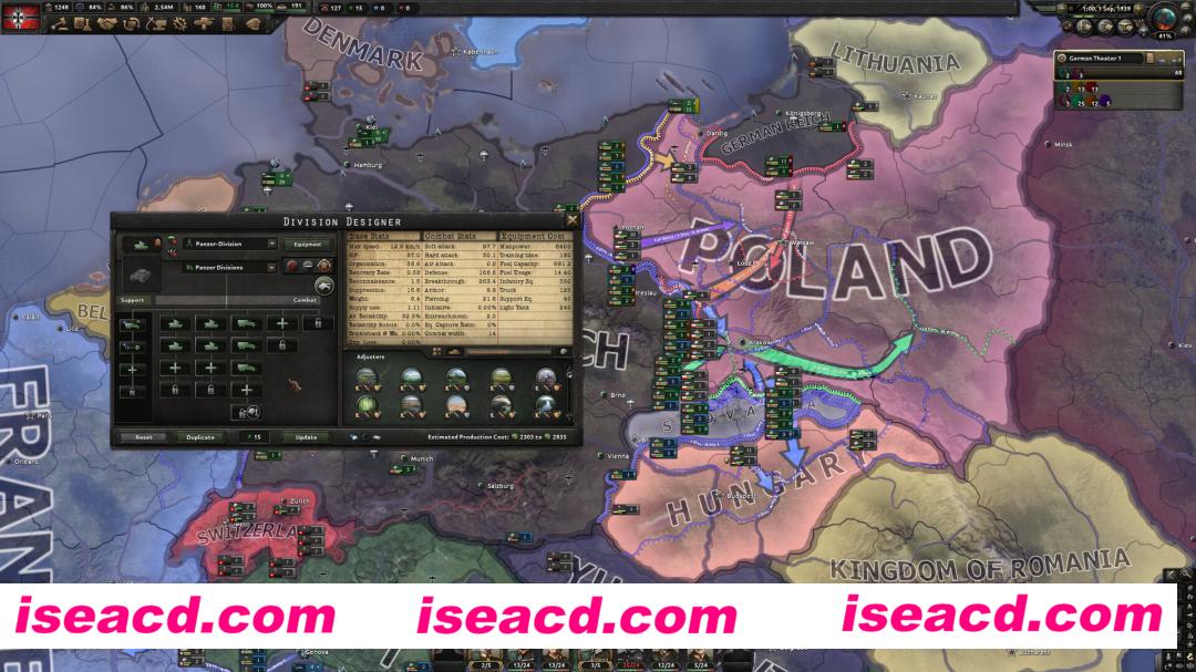 【策略SLG/中文/全DLC】钢铁雄心4/Hearts of Iron IV 全DLC整合版 v1.16.1 官方中文【9.55G/新作】